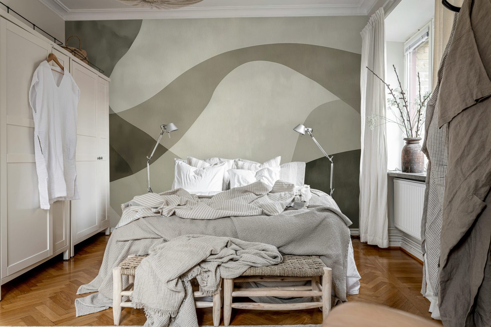 Artistic Waves, Gray, Rebel Walls 2