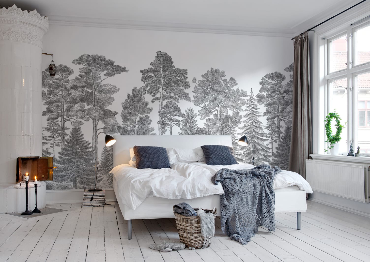 Scandinavian Bellewood, Gray, Rebel Walls 2