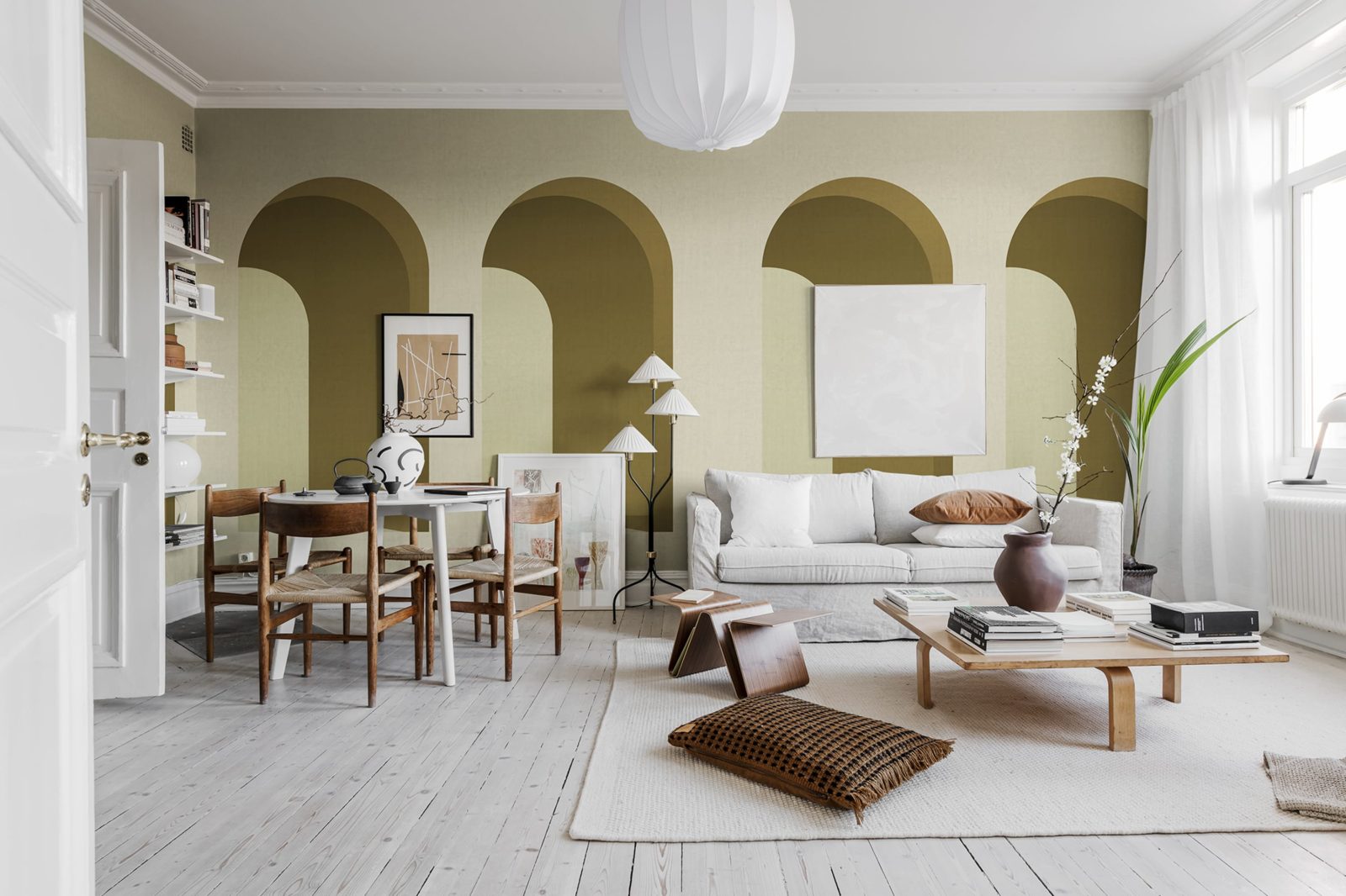 Arch, Saffron, Rebel Walls 2
