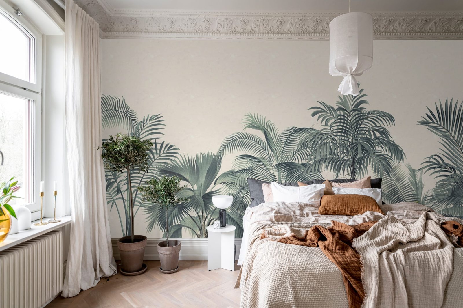 Retro Jungle, Turquoise, Rebel Walls 2