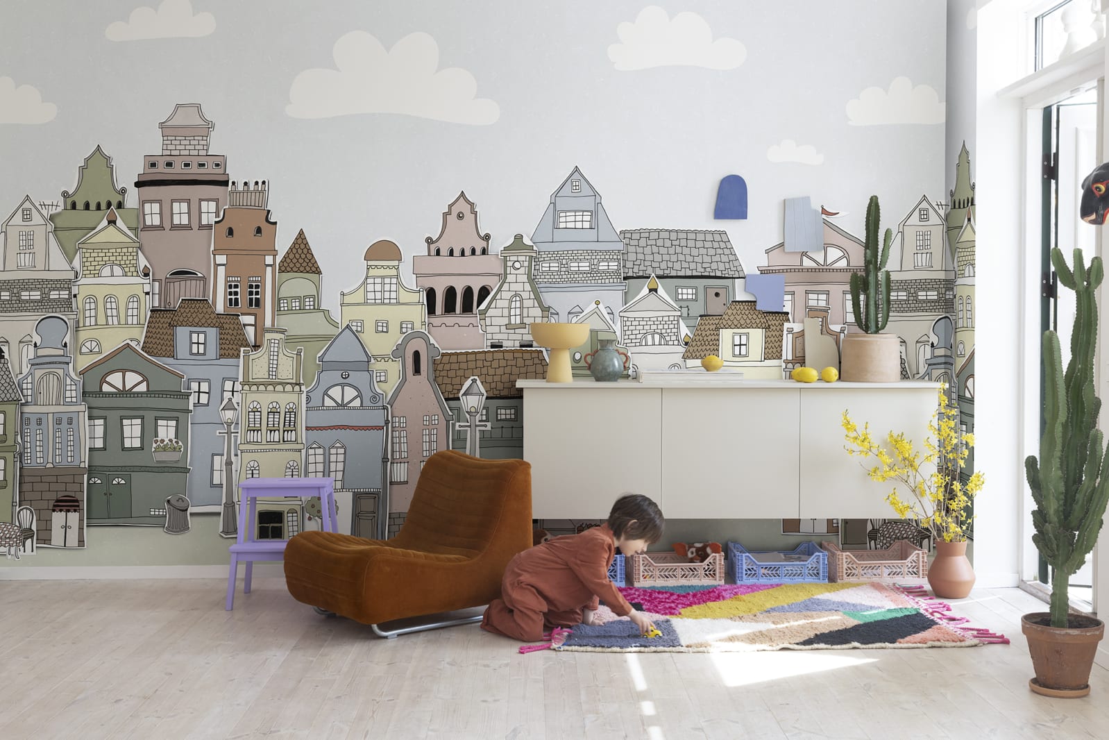 London Houses, Summer, Rebel Walls 2
