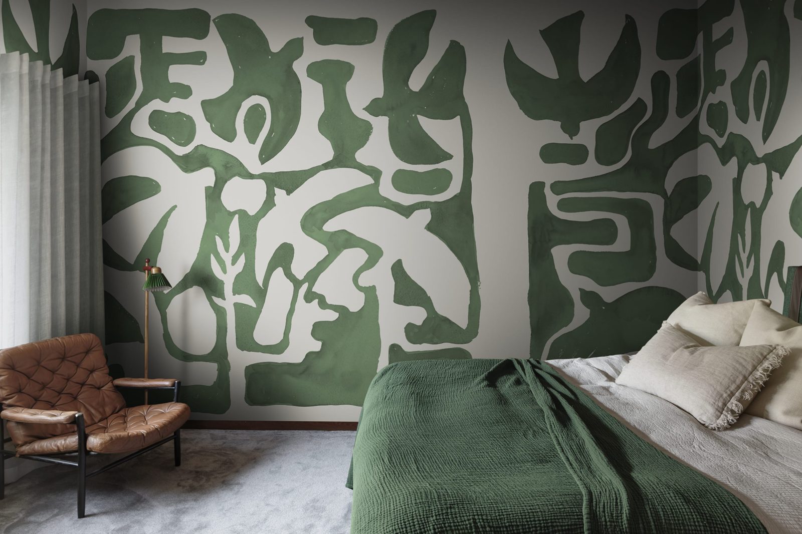 Harmony Forms, Green, Rebel Walls 3