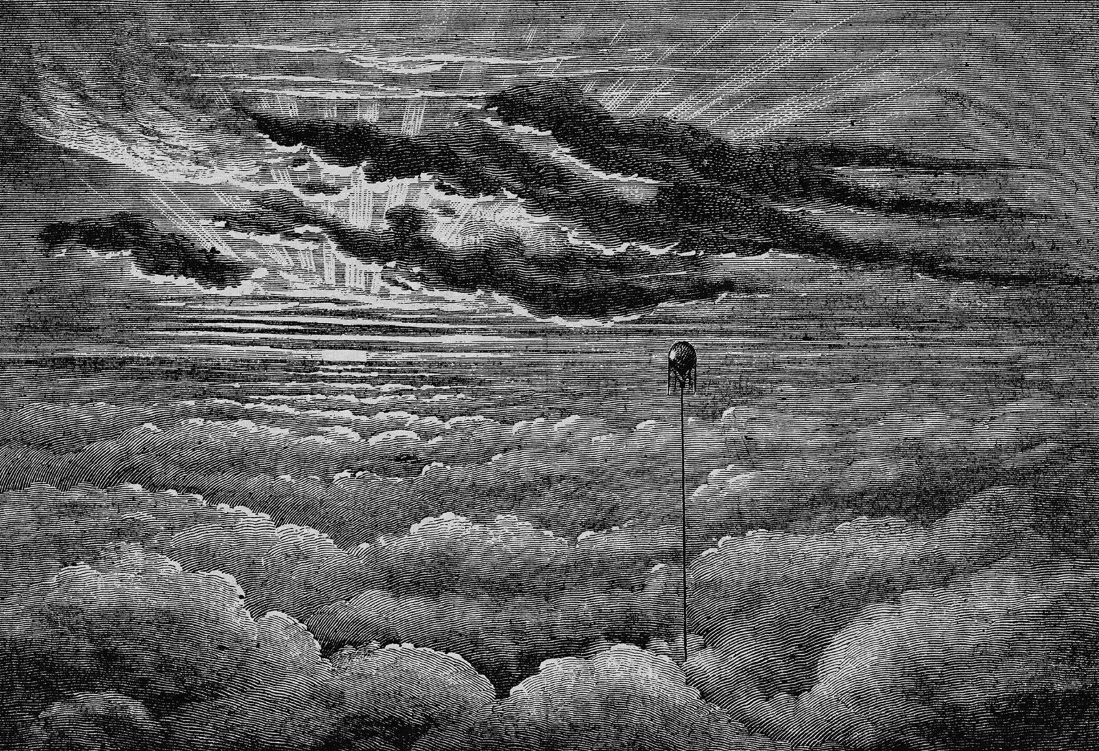 Balloon in the Sky, Graphite, Rebel Walls