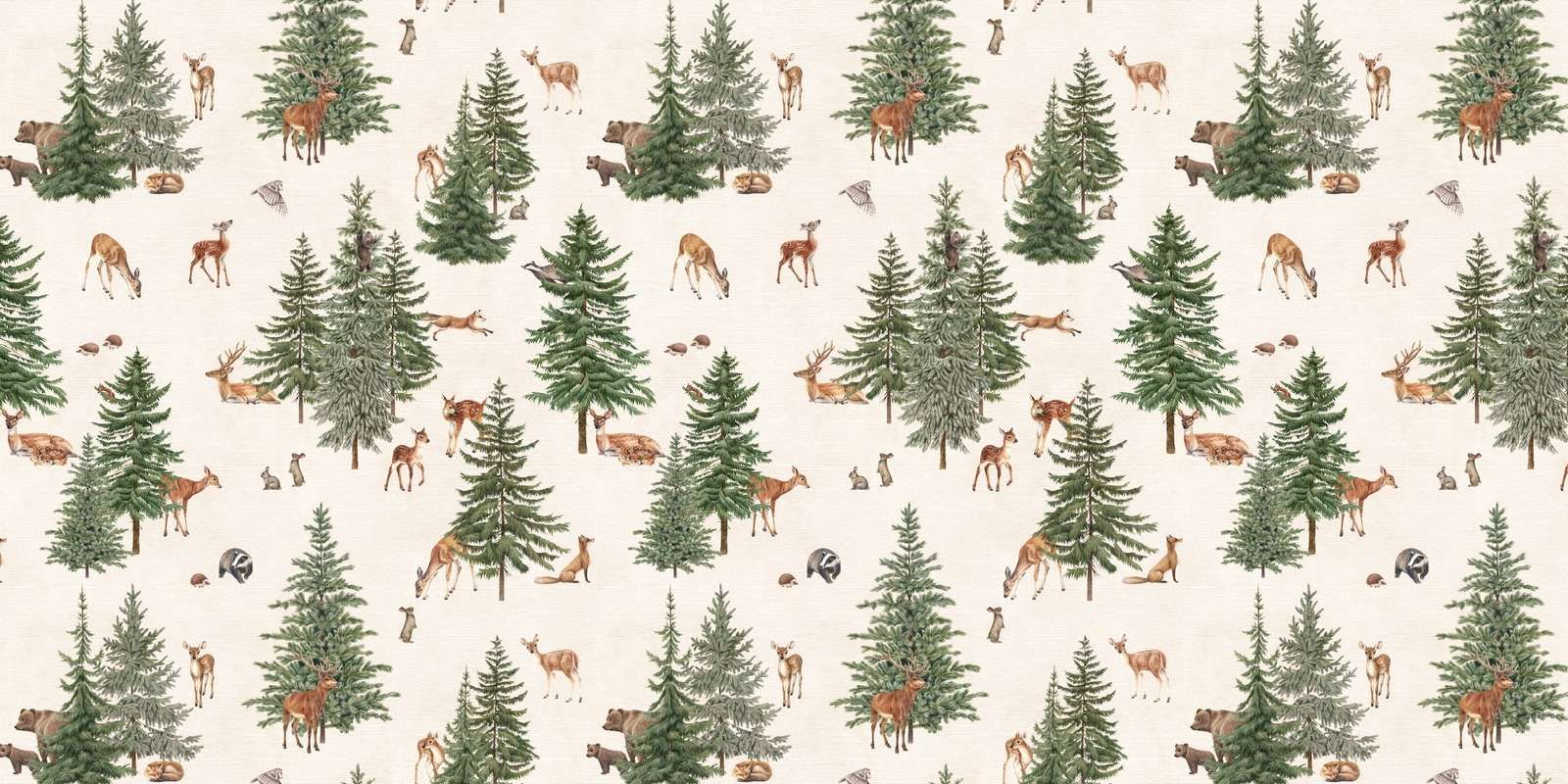 Pine Forest - White, Kikki Belle
