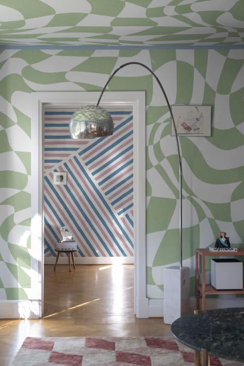 Psychedelic Chess, Green, Rebel Walls 3