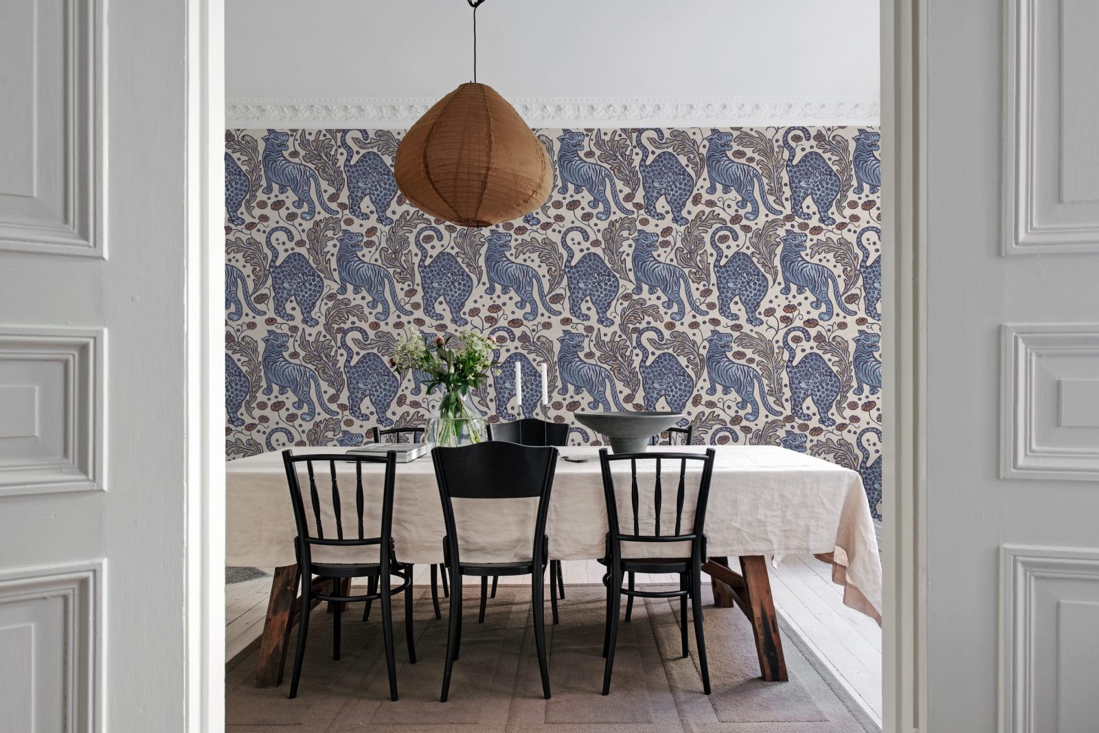 Bold Tigers, Blue, Rebel Walls 2