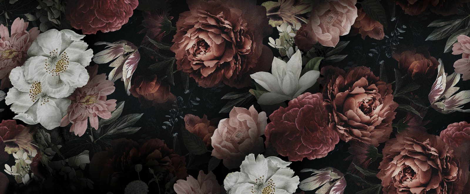 Blooming Bouquet, Dark, Rebel Walls