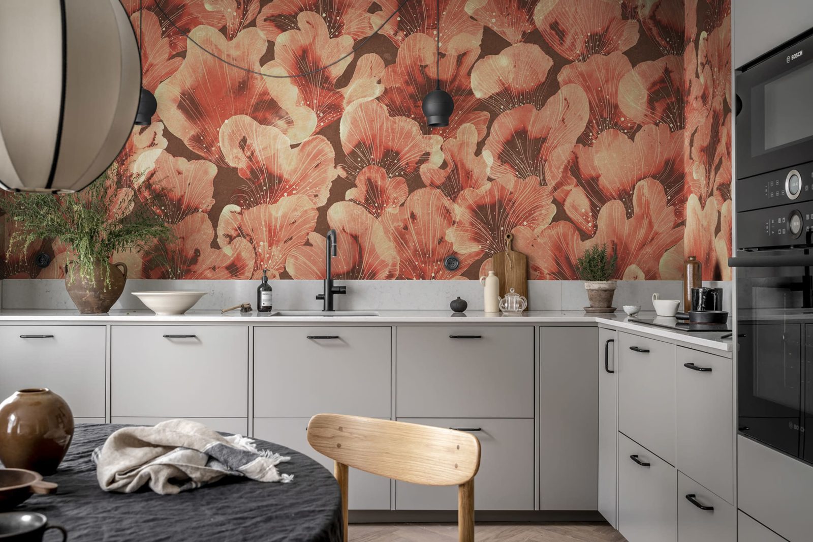 Corals, Red, Rebel Walls 2
