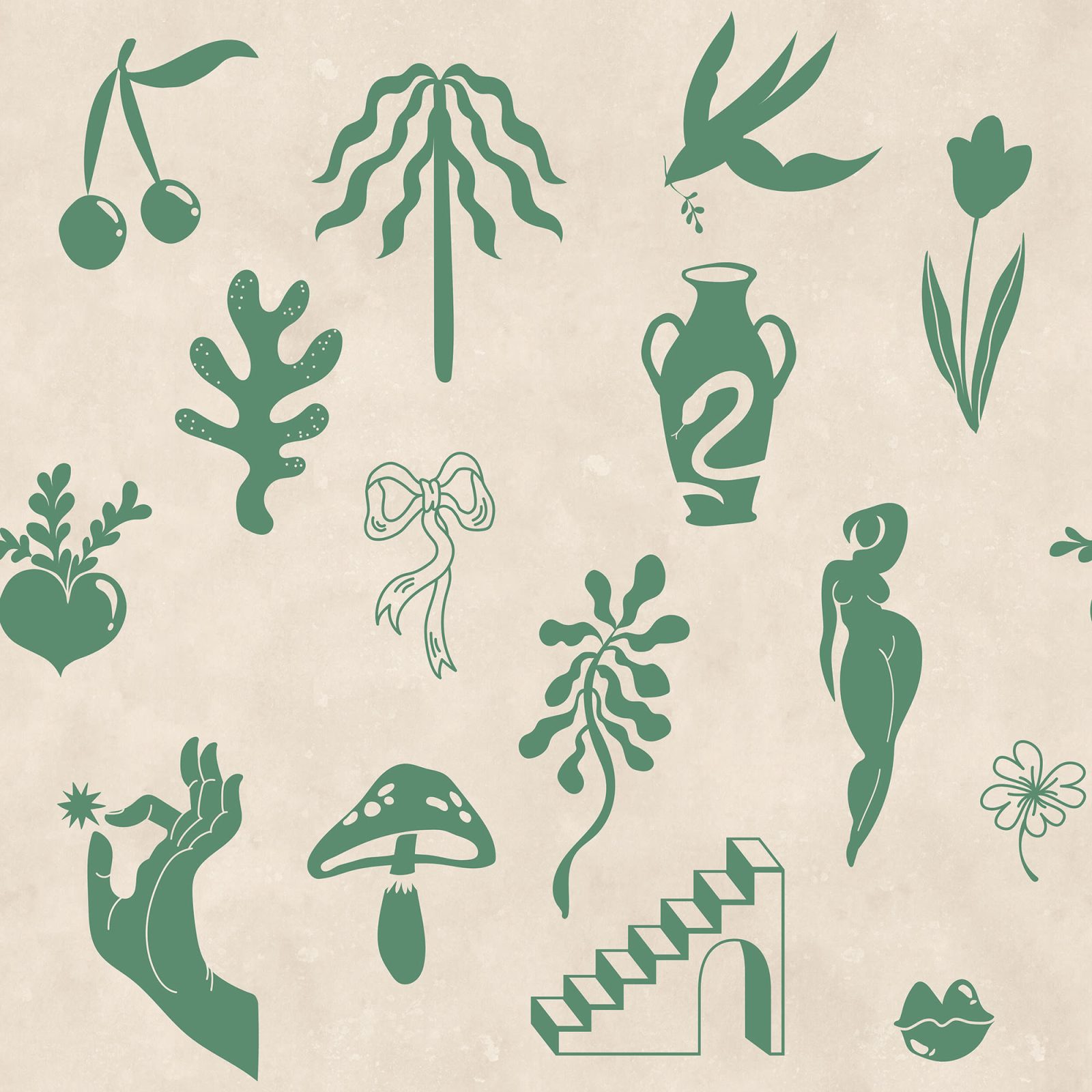 Symbolic Tales, Green, Rebel Walls