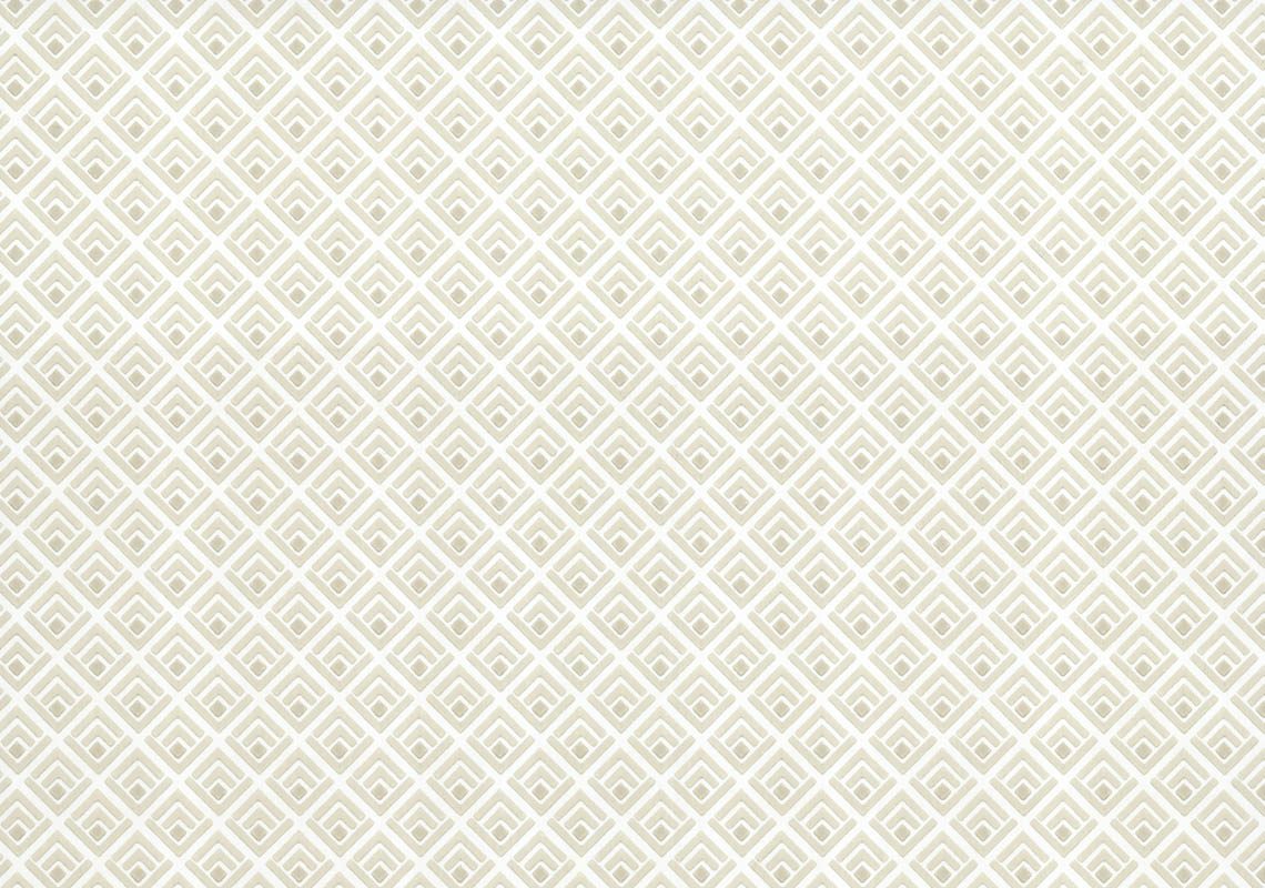 Gio, Ivory Neutral Luxury Geometric, 1838 Wallcoverings, 5.3mp / rola