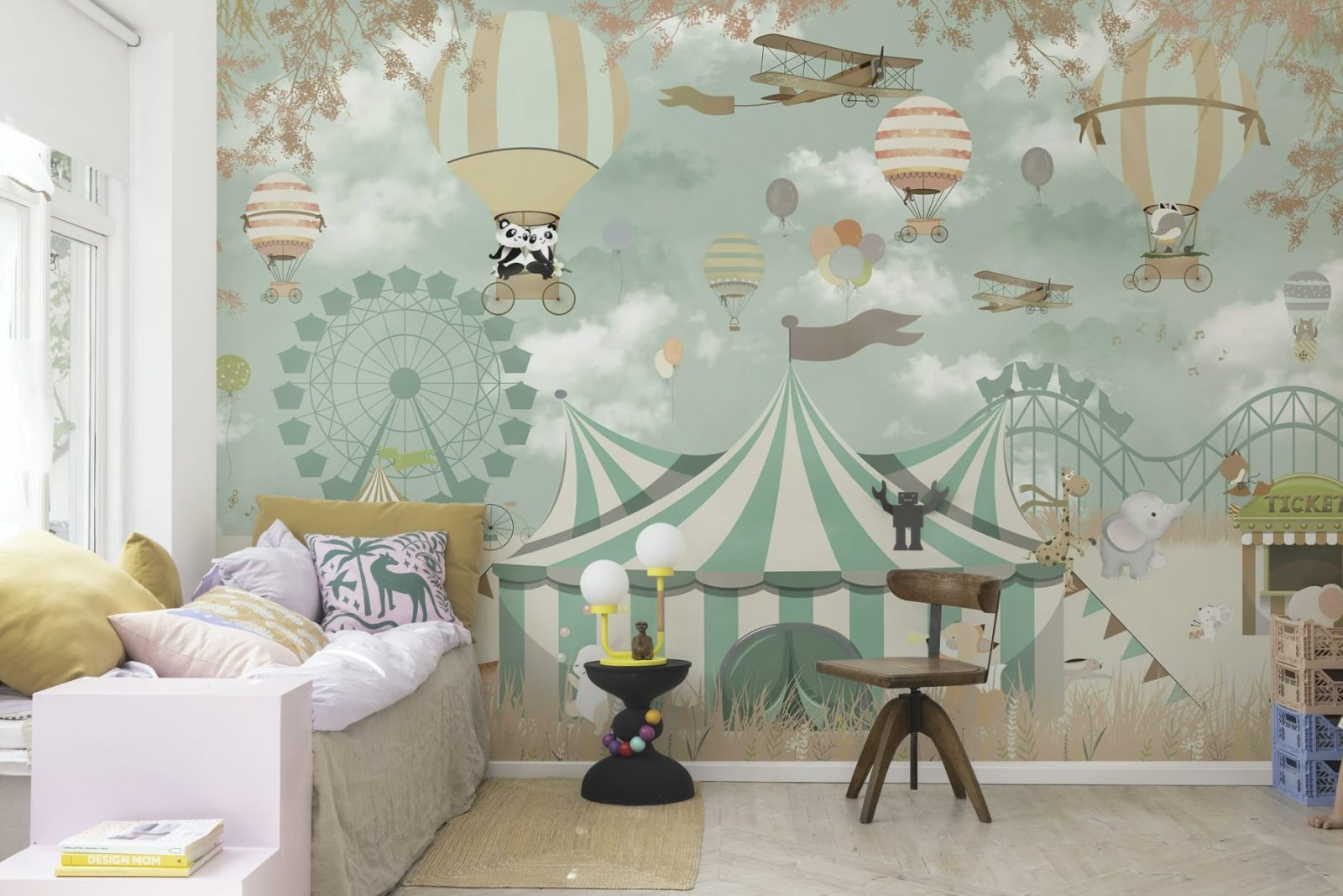 Circus Town, Pastel, Rebel Walls 2