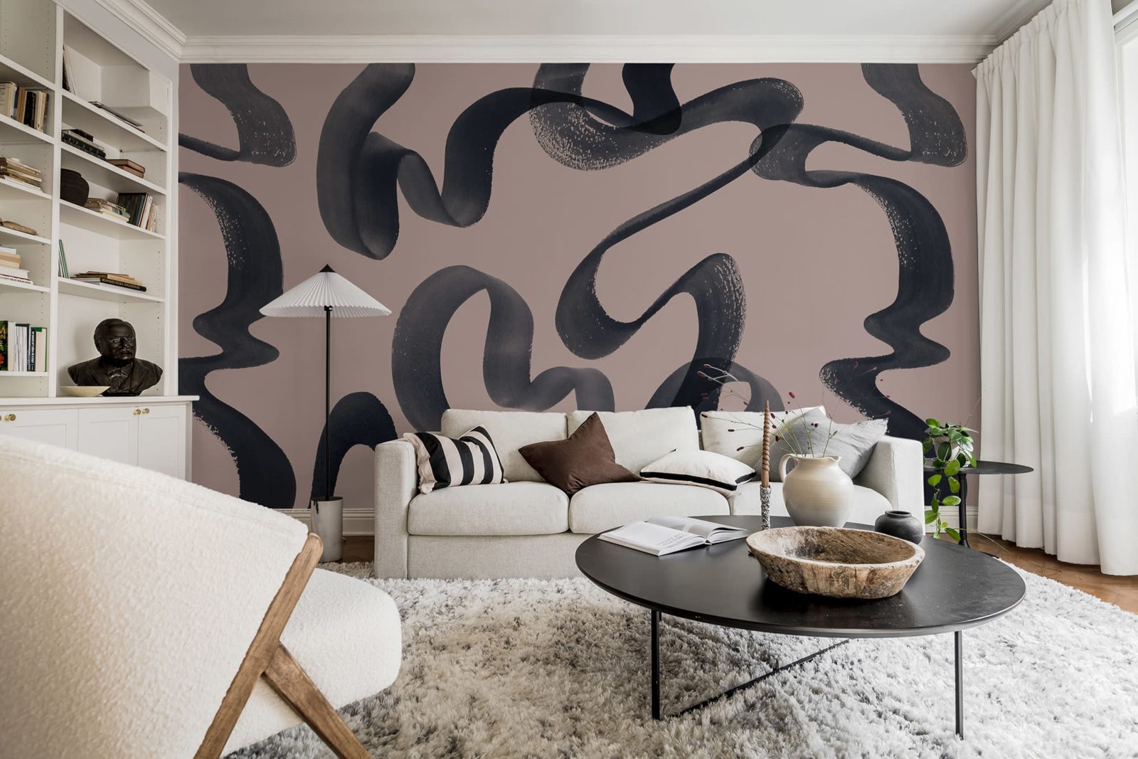 Waves, Pink, Rebel Walls 2