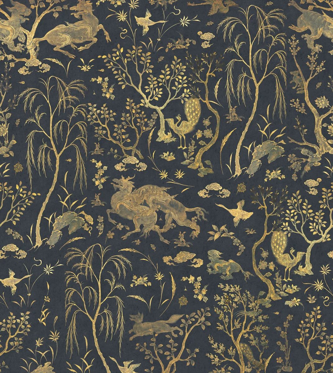 Dragon Garden, Gold, Rebel Walls