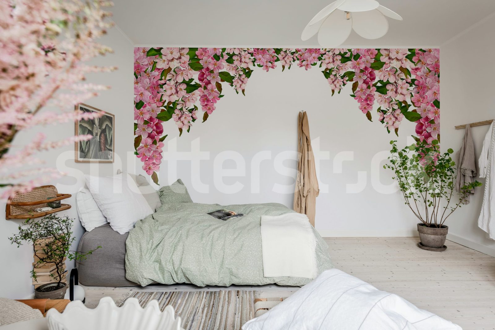 Bloom Garland, Pink, Rebel Walls 2