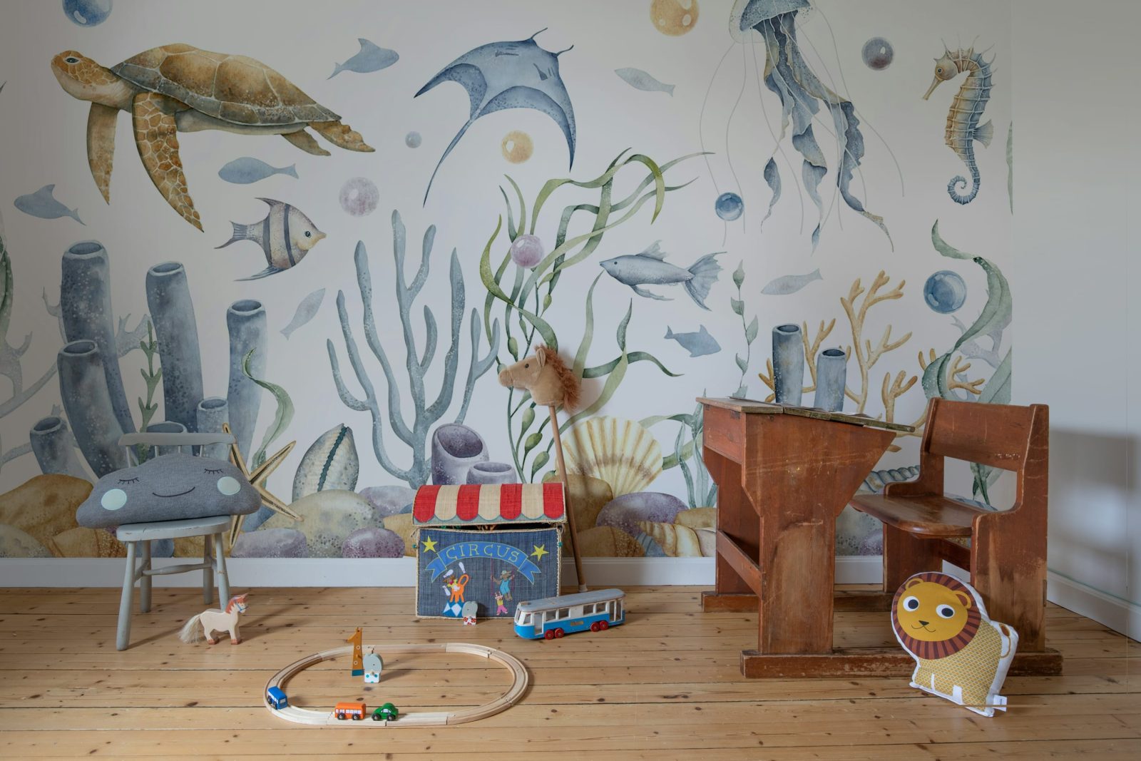 Ocean World, Pastel, Rebel Walls 2