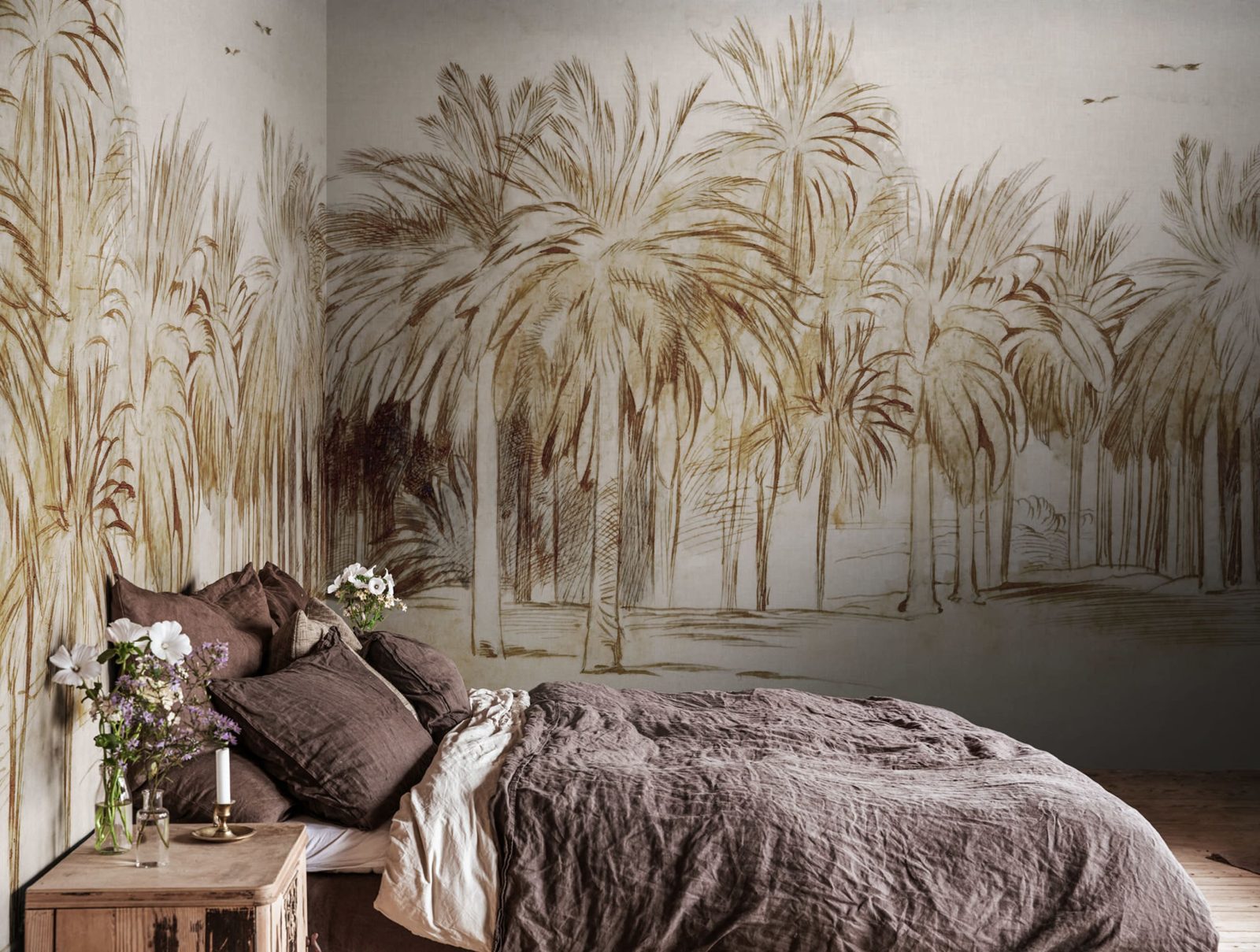 Ocean Palms, Beige, Rebel Walls 2
