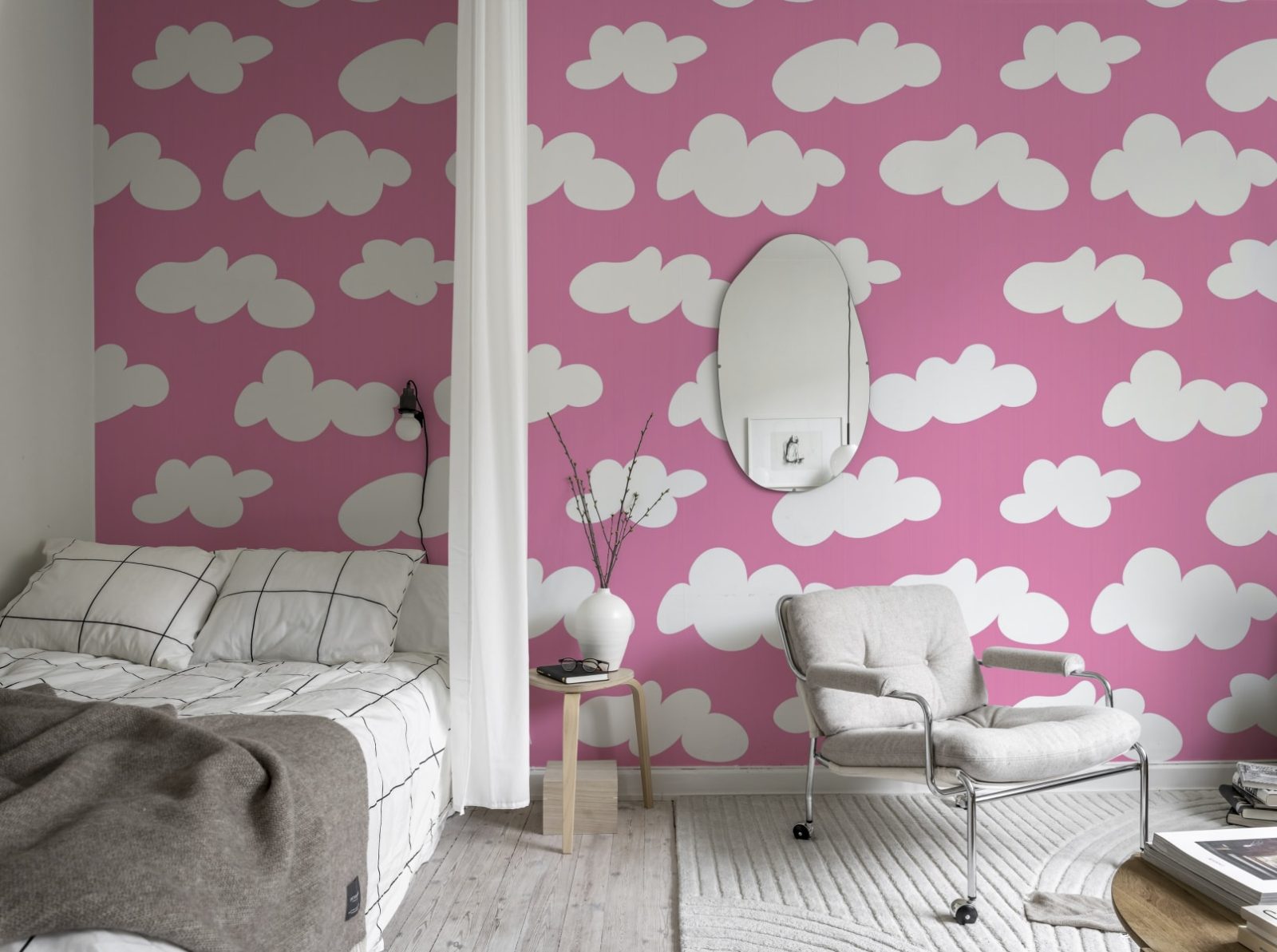 Cloudy, Happy Pink, Rebel Walls 3