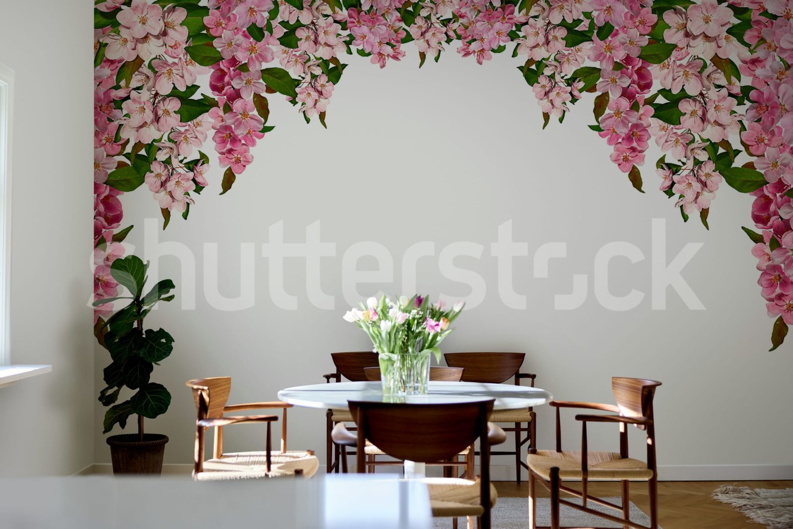 Bloom Garland, Pink, Rebel Walls 3
