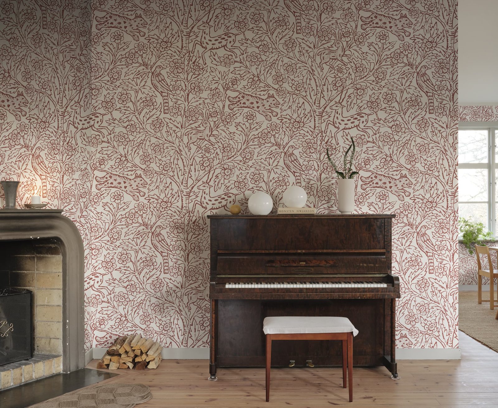 Eden Mural, Red, Sandberg 3