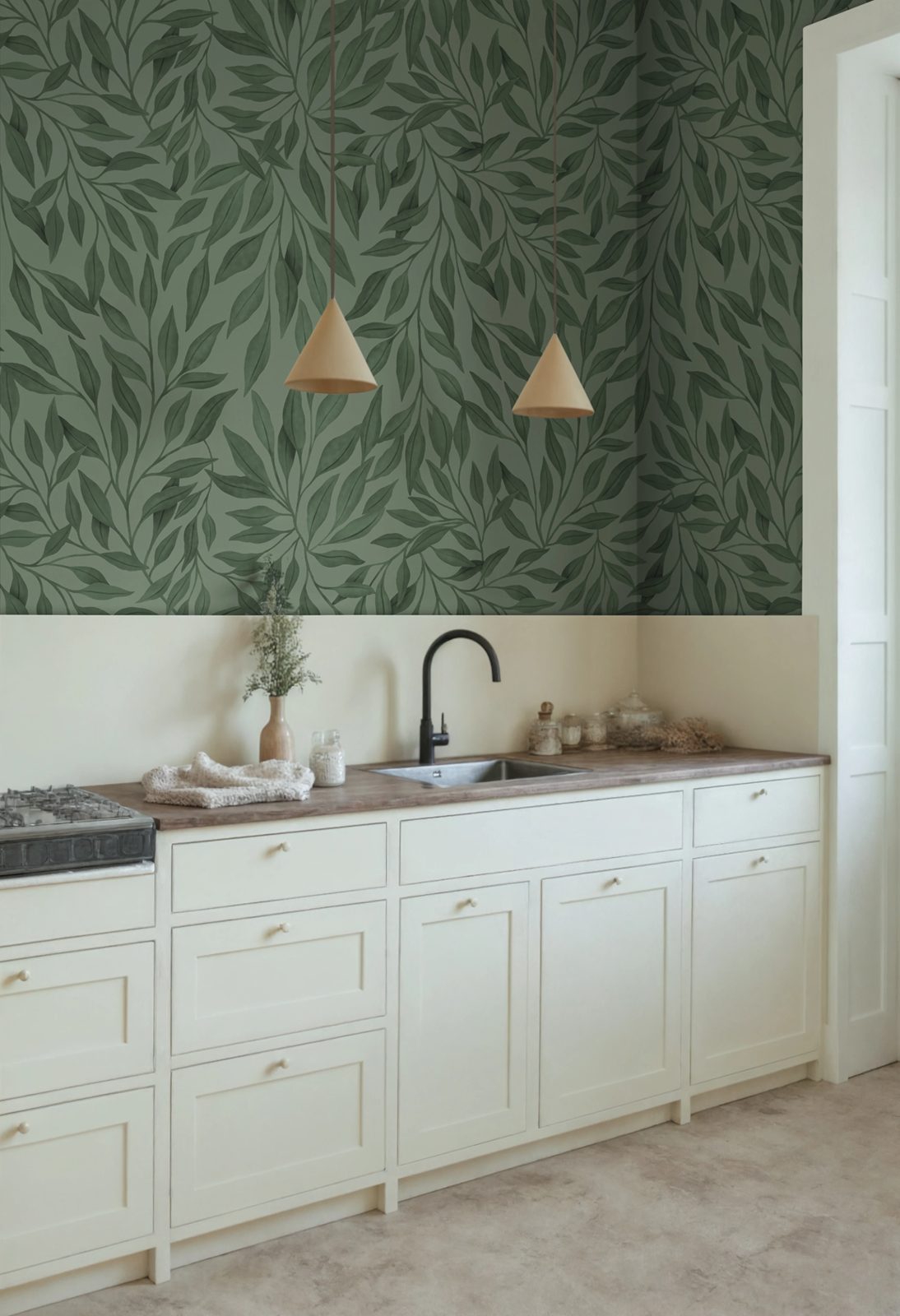 Willow, Dark Green, Rebel Walls 2