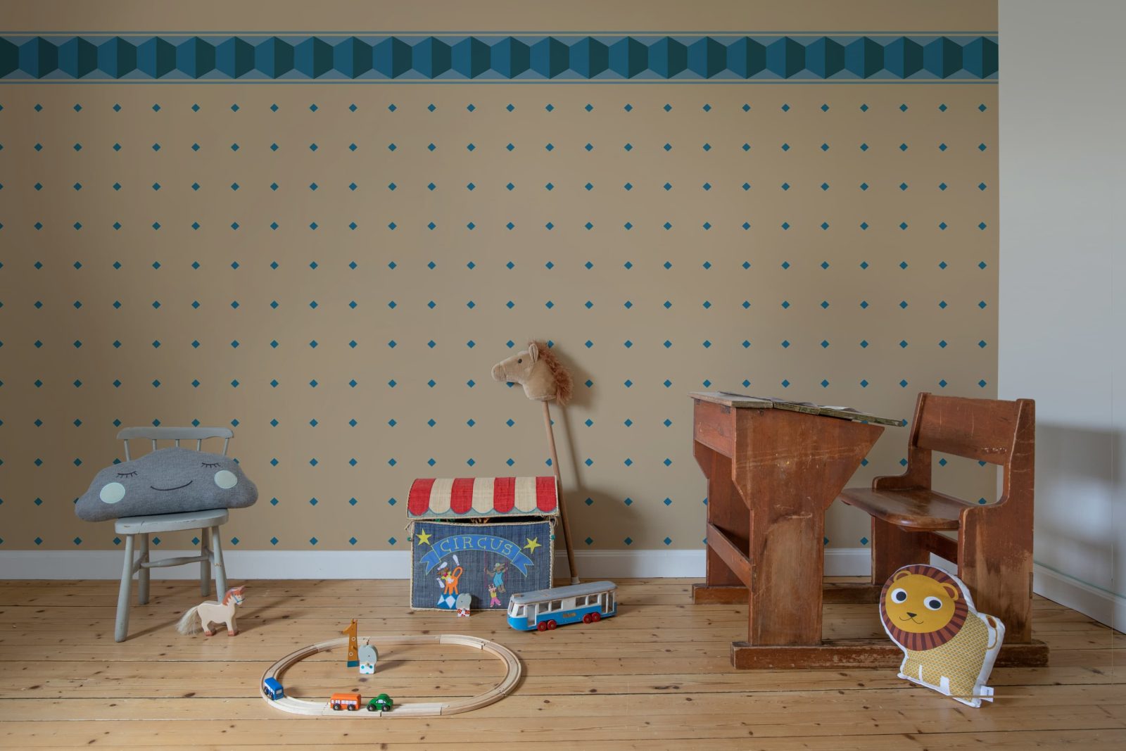 Gentle Manor, Teal, Rebel Walls 3
