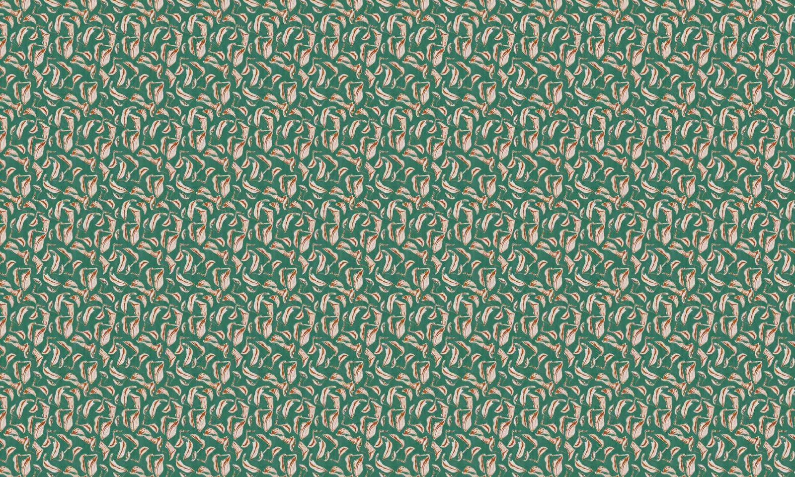 Moroccan Branches, Turquoise, Coordonne 5mp / rola 3