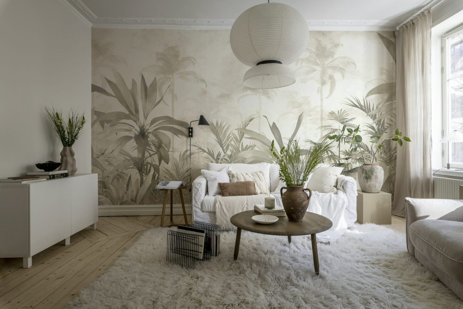 Soft Jungle, Beige, Rebel Walls 2