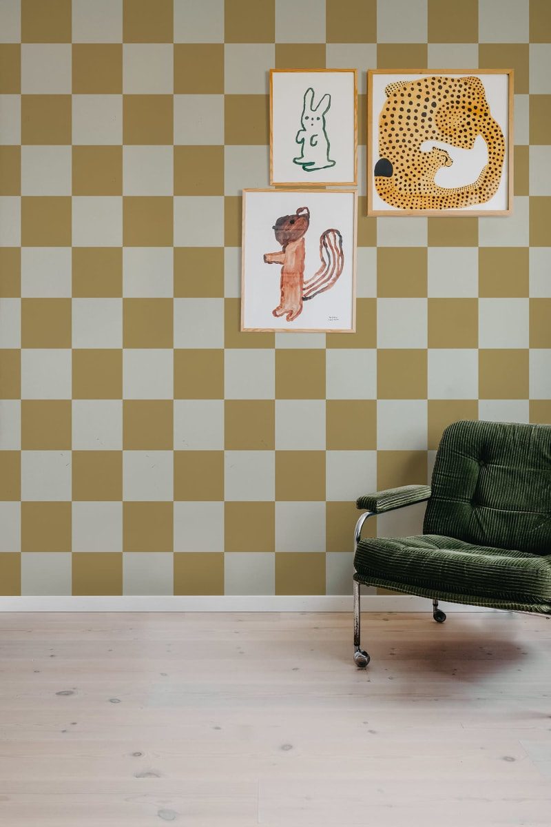 Happy Squares, Mustard, Rebel Walls 3