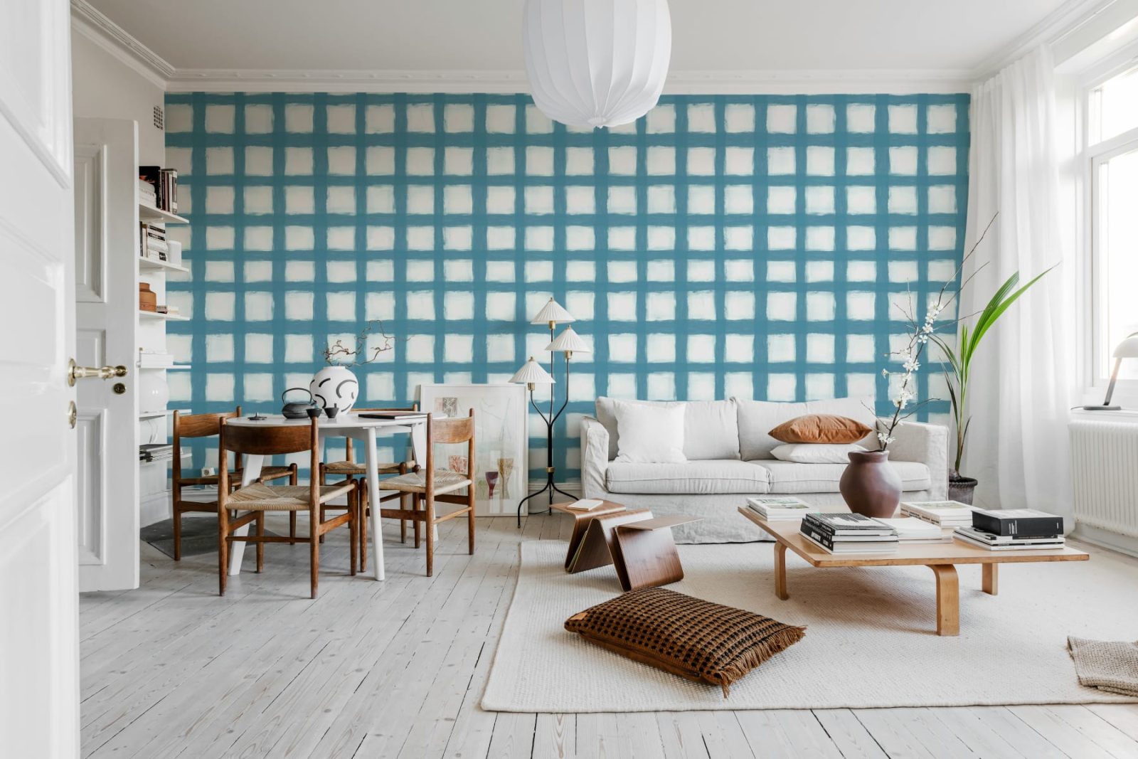 Painted Square, Blue, Rebel Walls 2