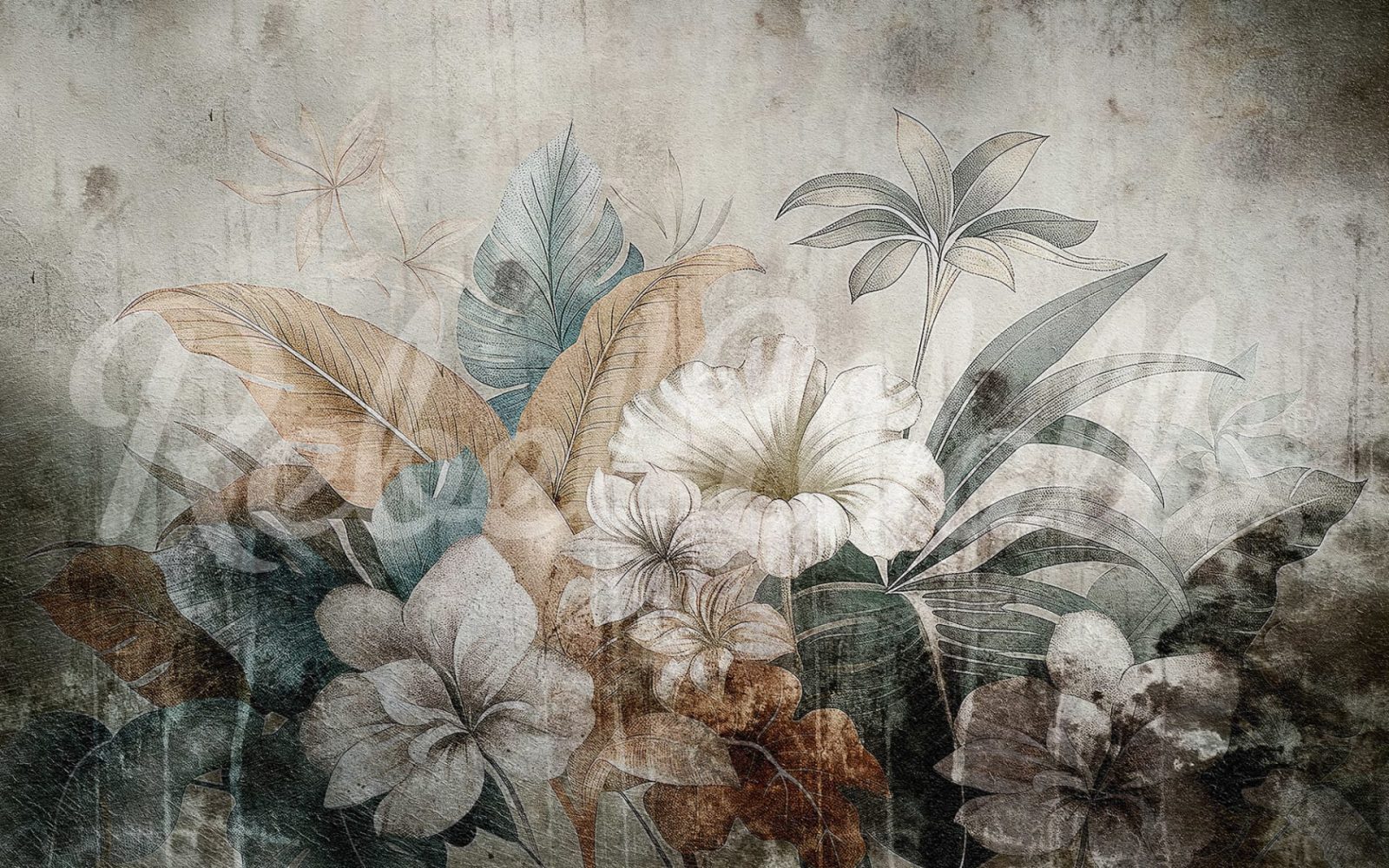 Vintage Garland, Rust, Rebel Walls
