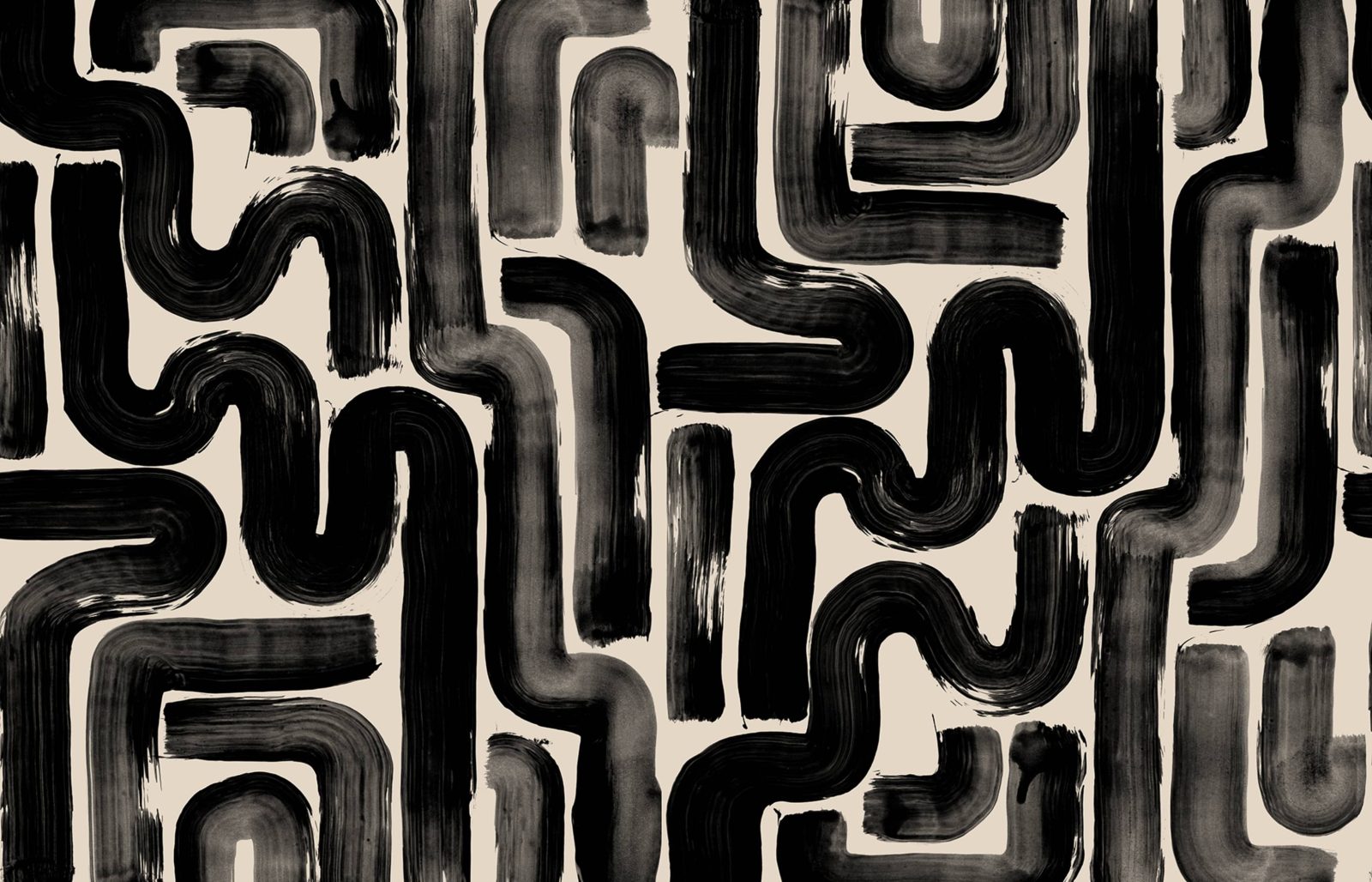 Drape Brush, Black, Rebel Walls