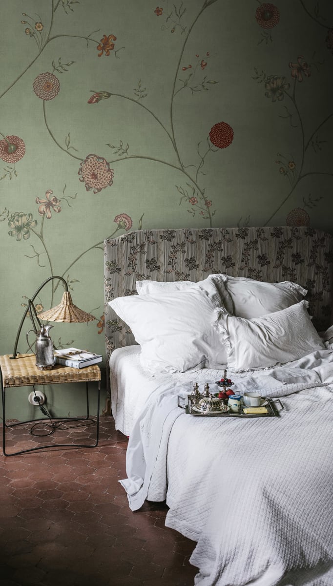 Grand Flower Thread, Green, Rebel Walls 3