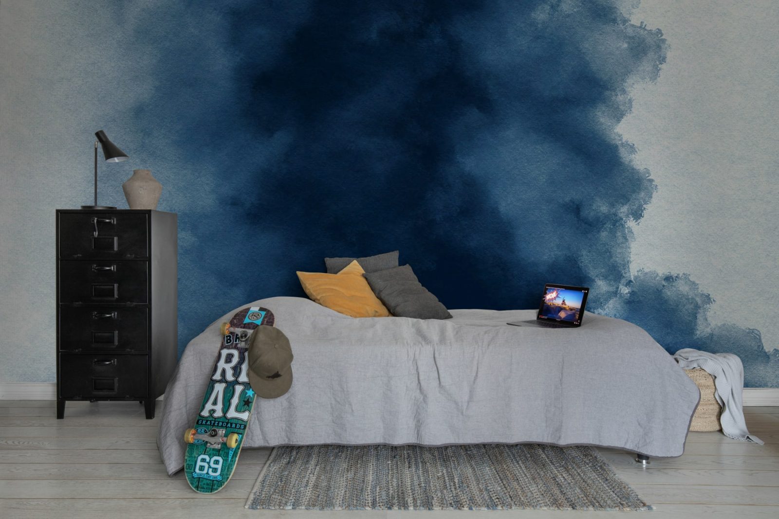Color Flow, Blue, Rebel Walls 3