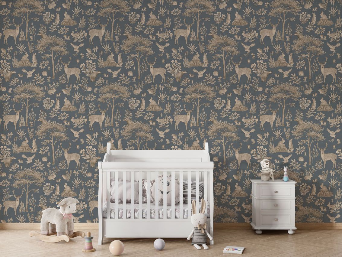 Fantastic Forest - Vintage Blue, Kikki Belle 4