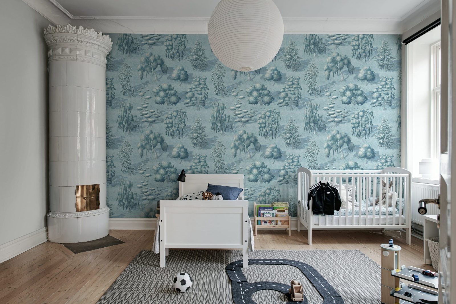 Yggdrasil Forest, Blue, Rebel Walls 3