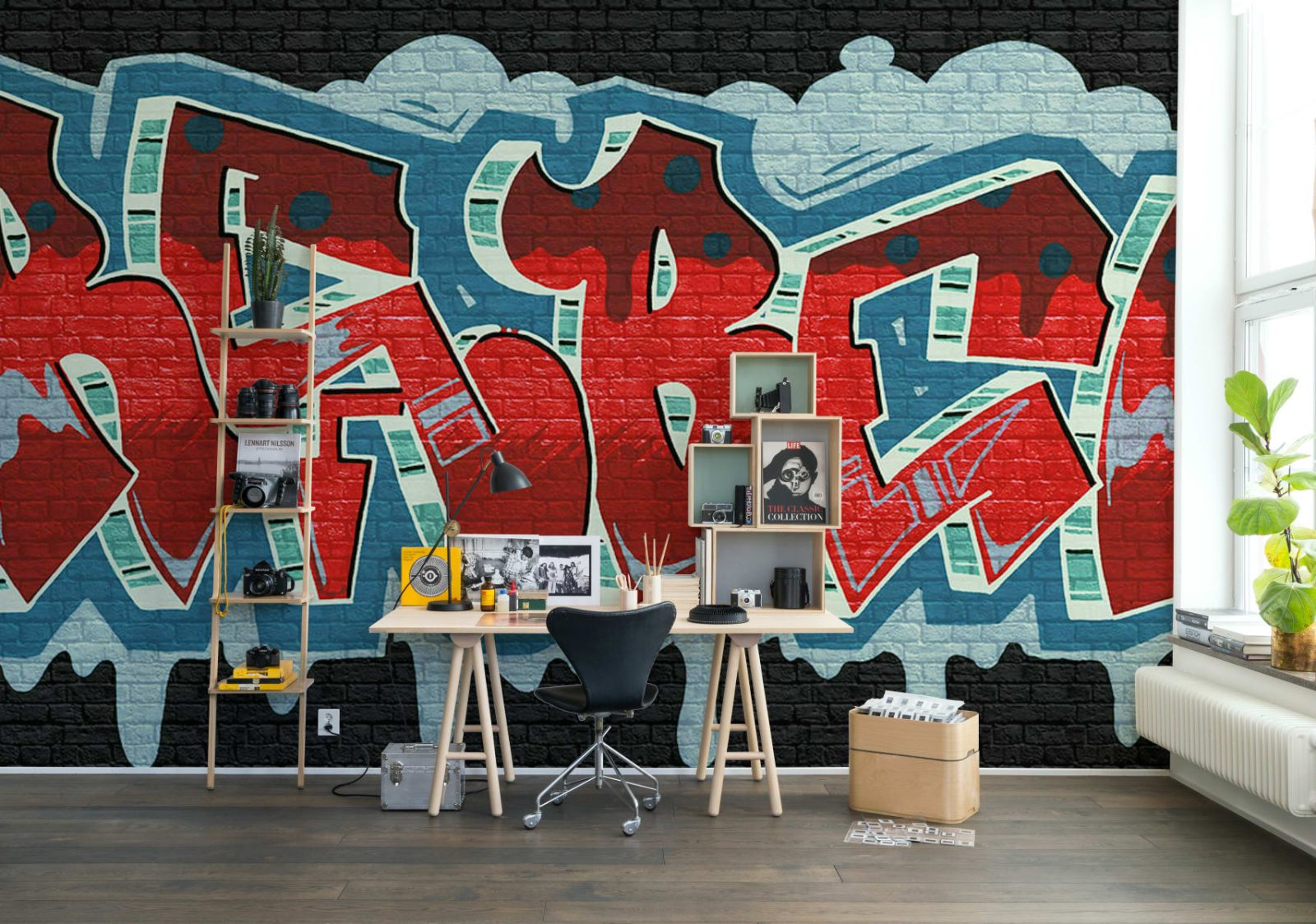 Rebel Graffiti, Red, Rebel Walls 2