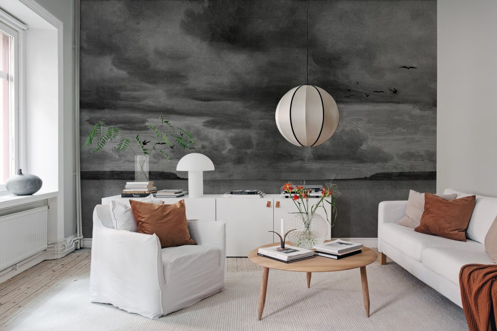 Seabirds, Black & White, Rebel Walls 3