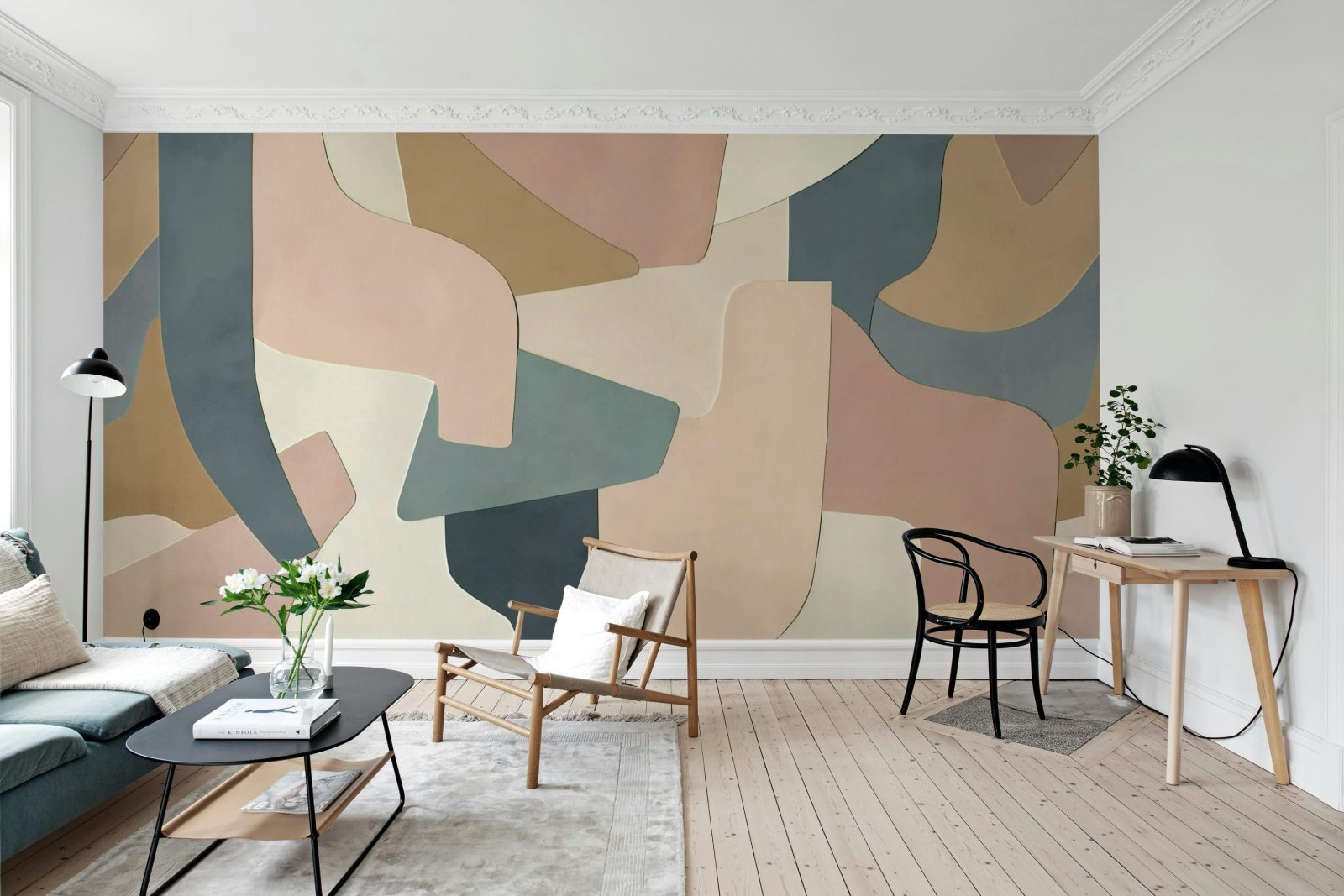 Serene Layers, Pastel, Rebel Walls 2