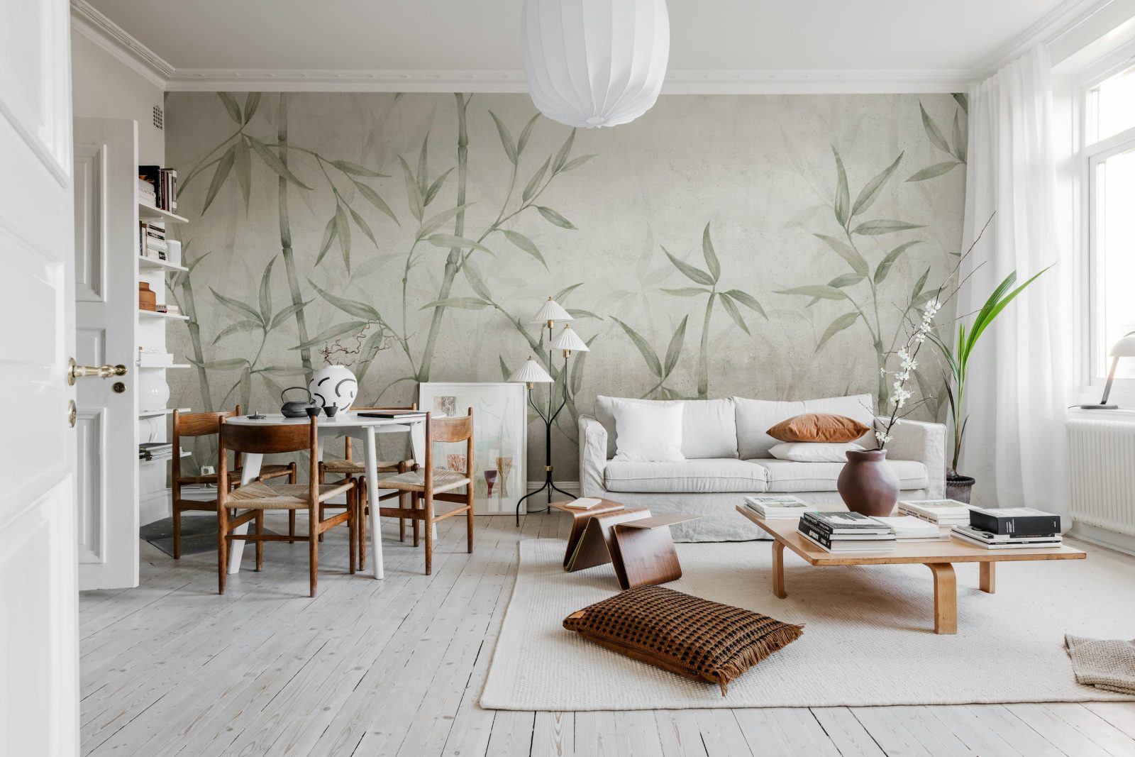 Bamboo Horizon, Green, Rebel Walls 2