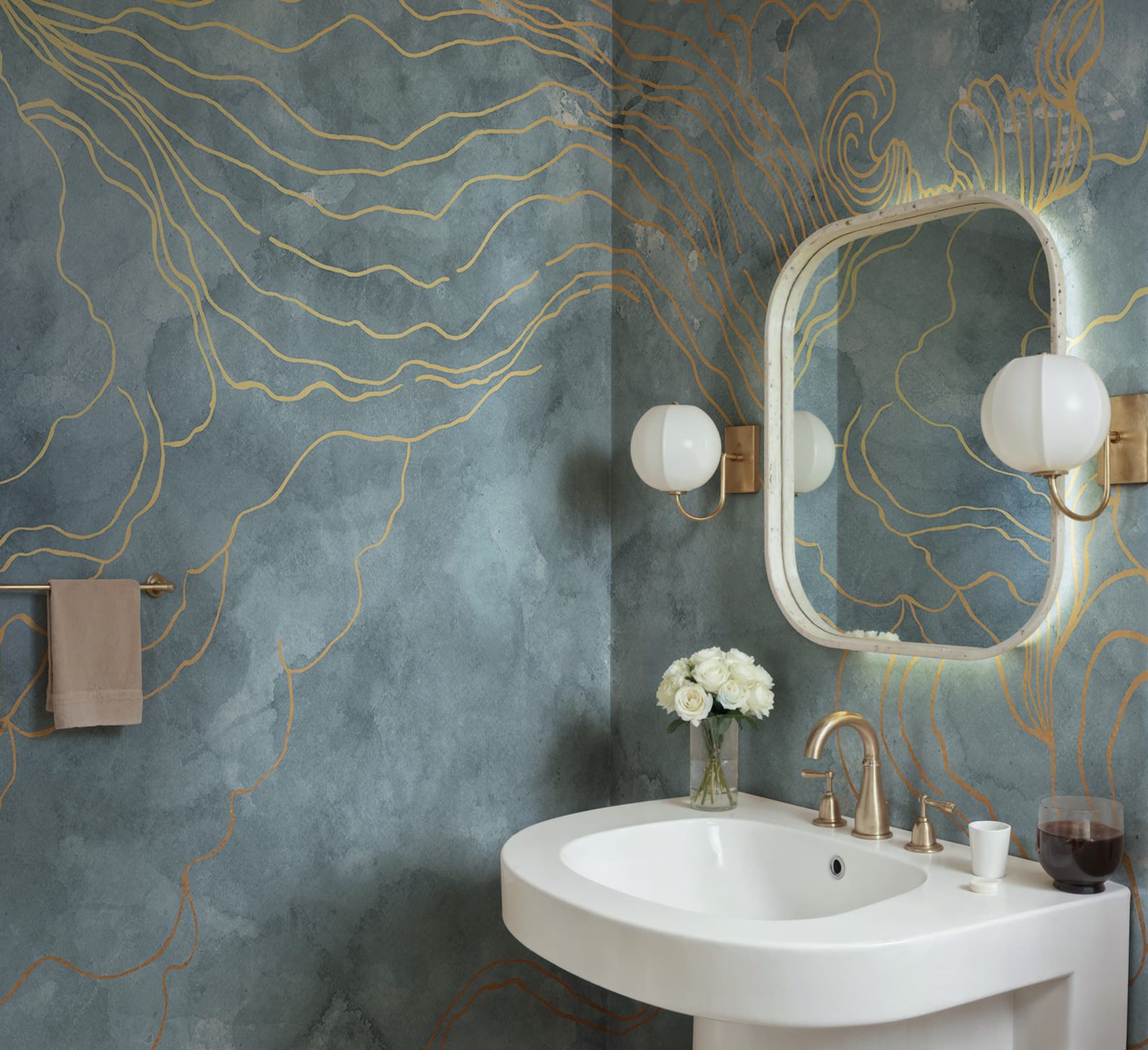 Opulence Storm, Light Blue, Rebel Walls 2