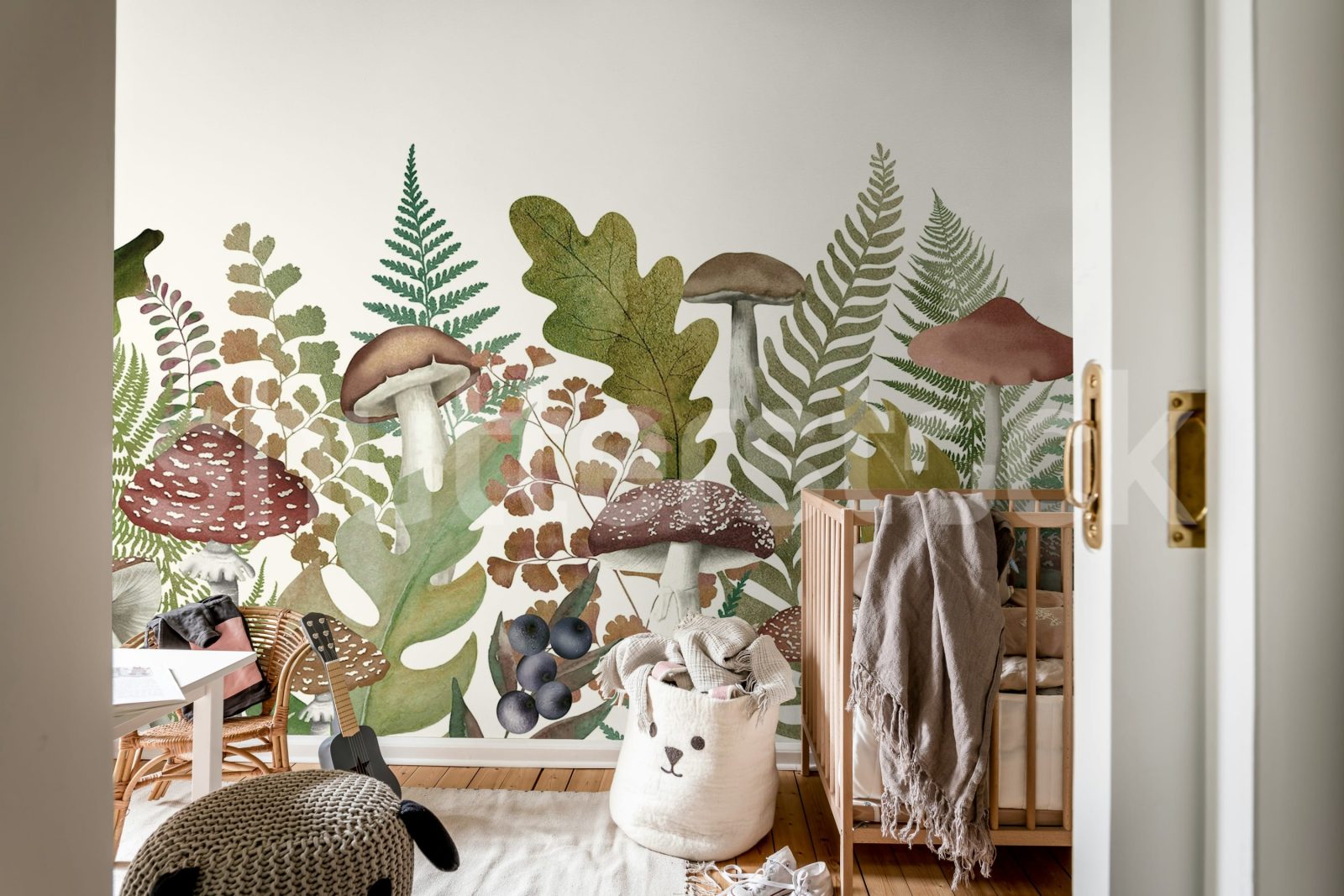 Autumn Meadow, Vintage, Rebel Walls 2