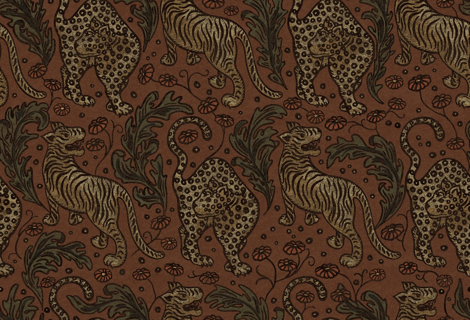 Year Of The Tiger, Velvet, Rebel Walls, 5 mp / rola