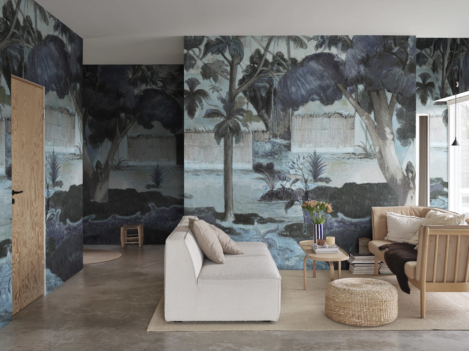 The Large Tree, Blue, Rebel Walls 2