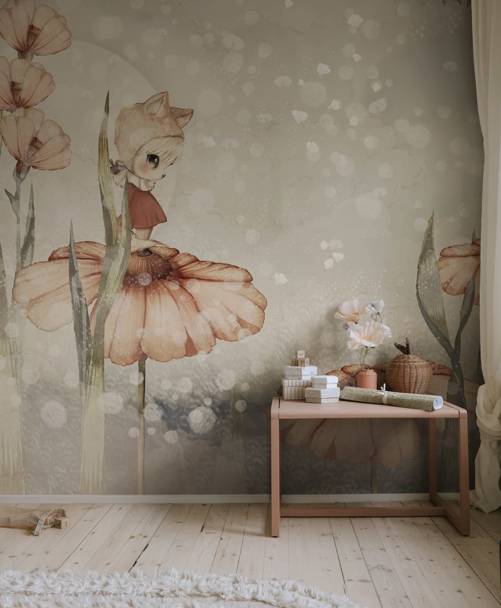 Bloomy Fields of Marion, Gray Green, Rebel Walls 3