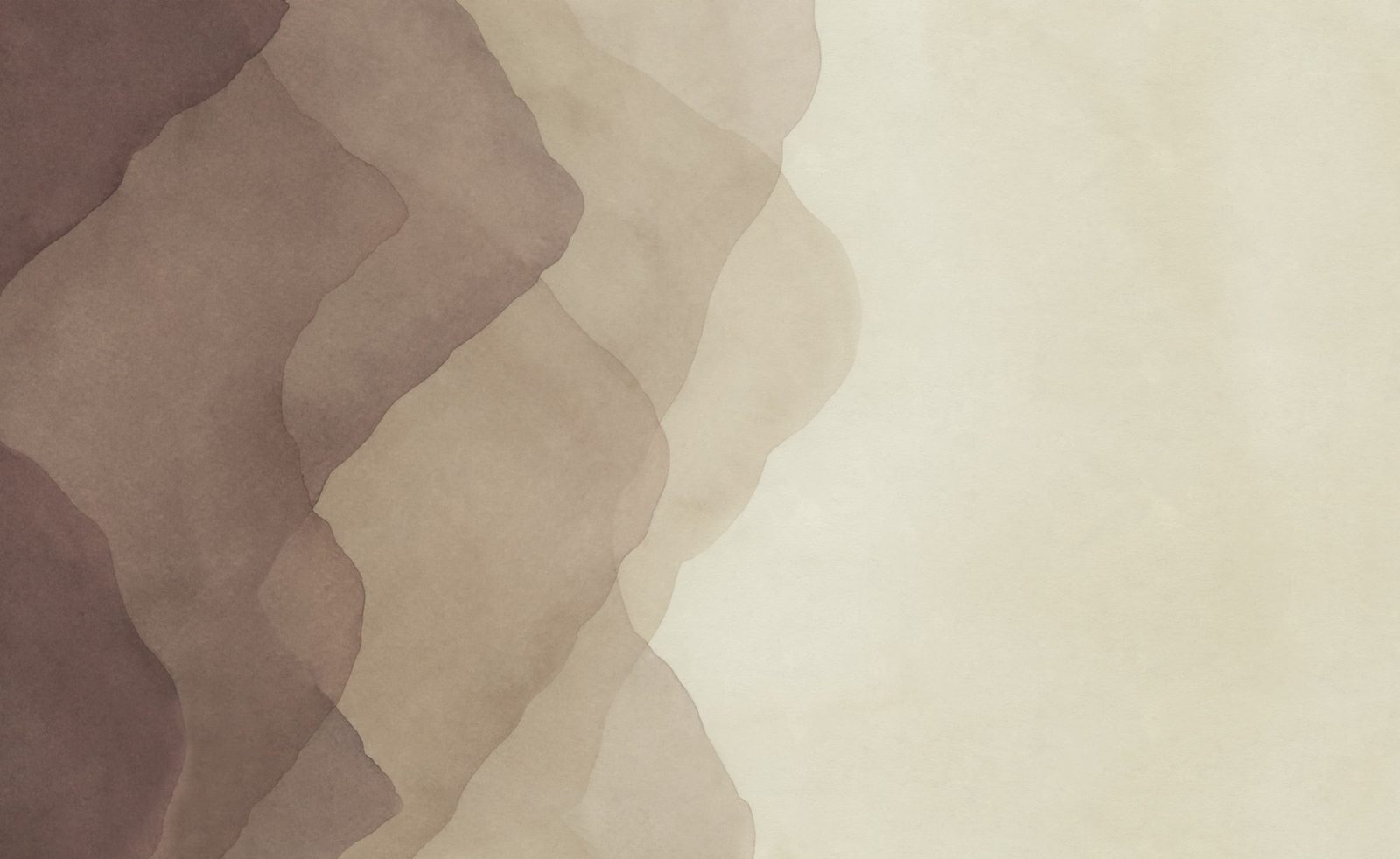 Watercolor Vertical, Brown, Rebel Walls