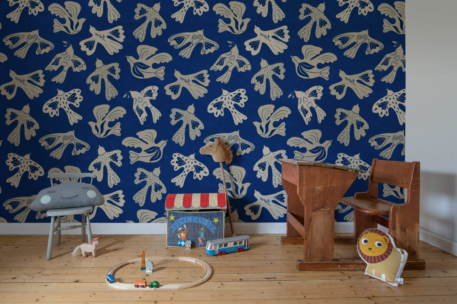 Dancing Wings, Blue, Rebel Walls 2