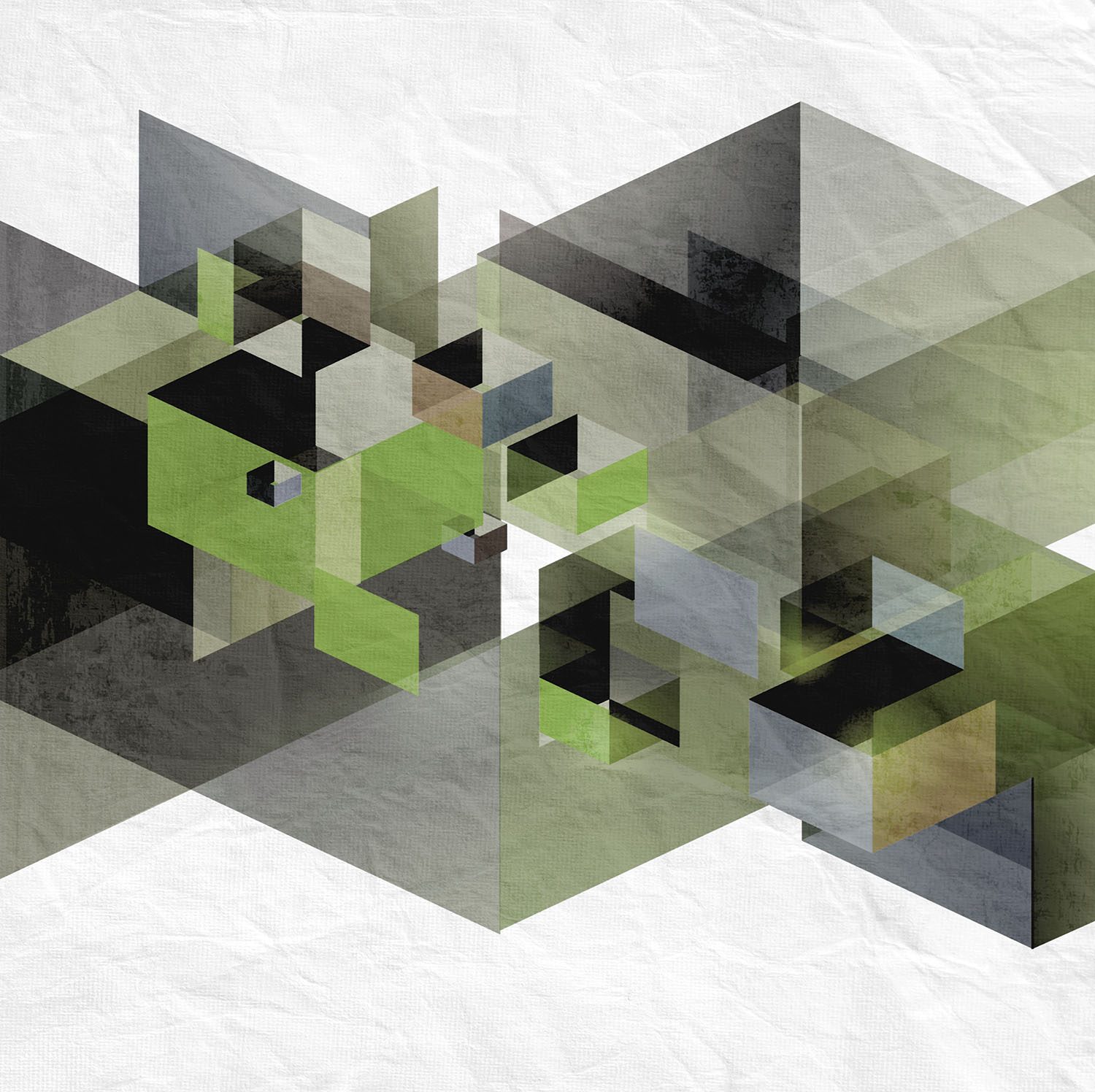 Fractal, Green, Rebel Walls
