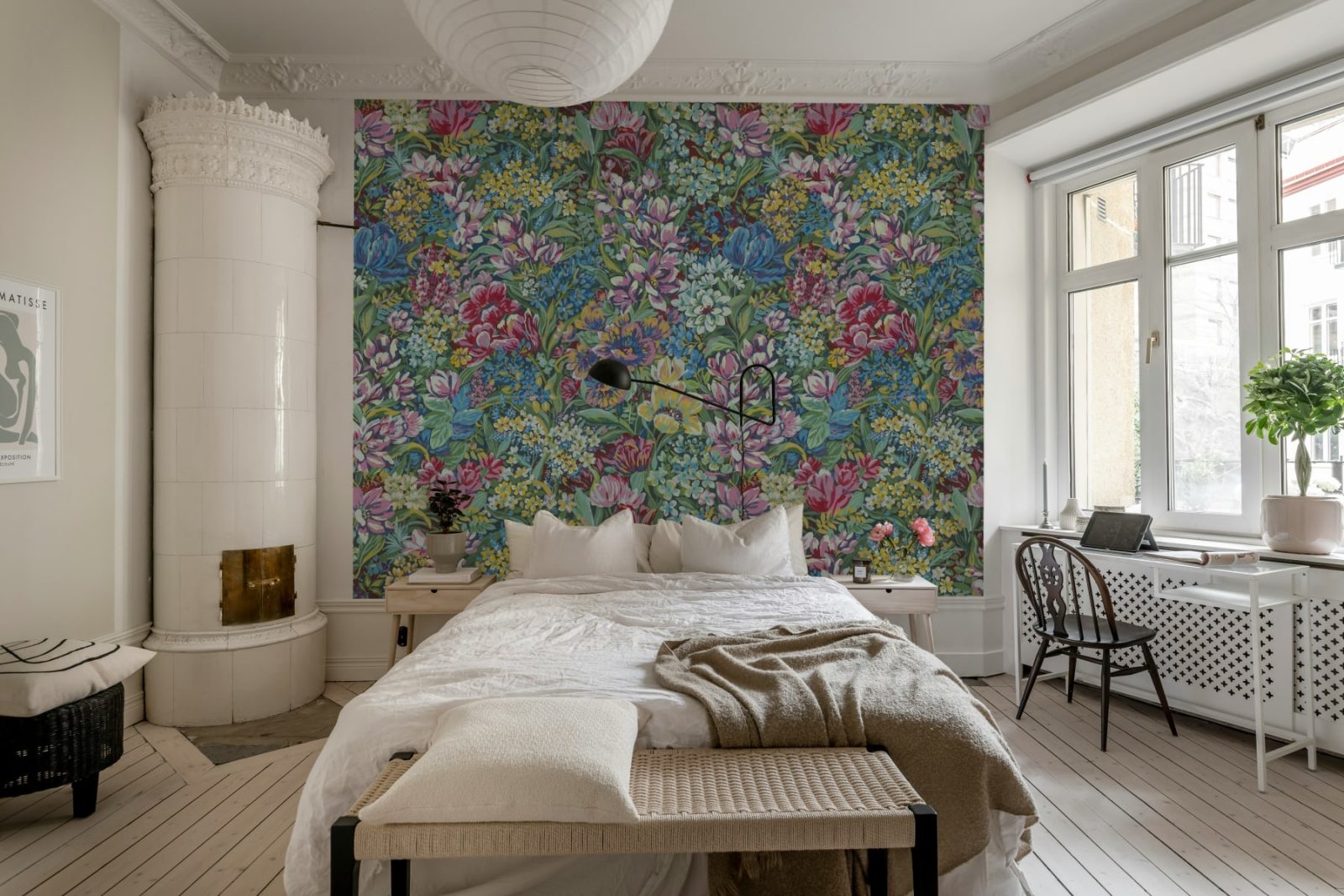 Floral Garden, Summer, Rebel Walls 2