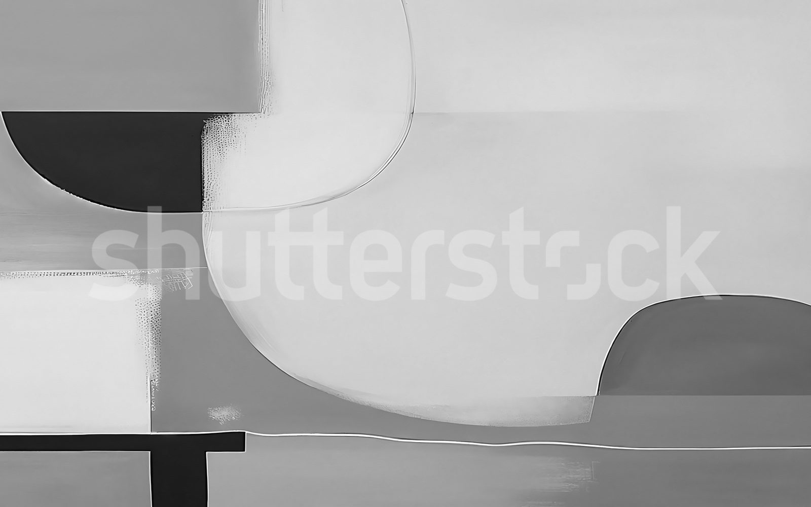 Abstract Shapes, Gray, Rebel Walls