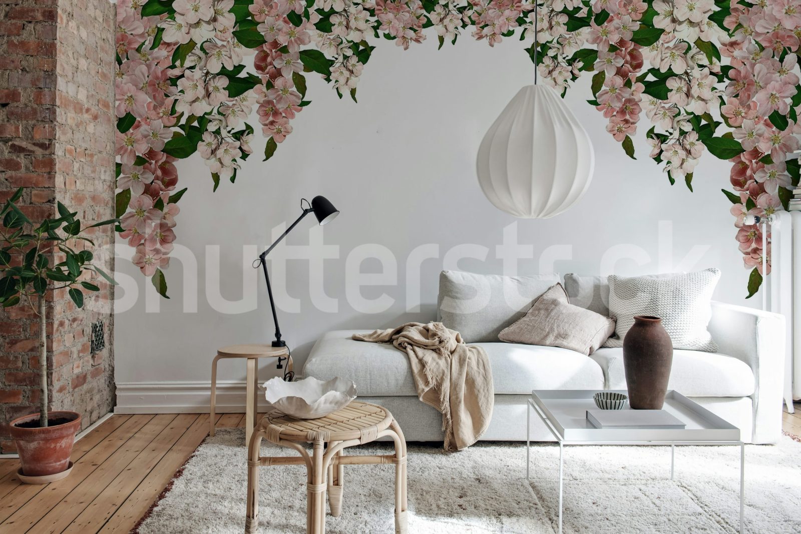 Bloom Garland, Soft Pink, Rebel Walls 2